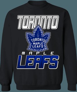 Toronto Maple Leafs 90's Retro NHL Crewneck Sweatshirt Hoodie Shirt Gifts for NHL Fans