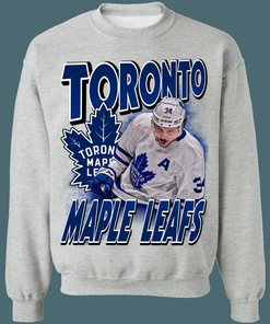 Toronto Maple Leafs Matthews Retro NHL Crewneck Sweatshirt Hoodie Shirt Gifts for Fans