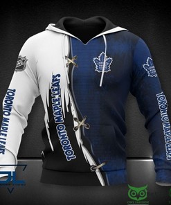 Toronto Maple Leafs Nhl Cross Pattern 3D Printed Hoodie Sweatshirt Tshirt