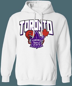 Toronto Maple Leafs X Raptors NHL X NBA Hoodie Sweatshirt Hoodie Shirt Gifts for Fans Shirt Gifts for Fans