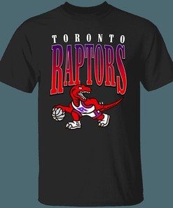 Toronto Raptors 90's Dino Retro NBA T-Shirt Sweatshirt Hoodie Gifts for Fans