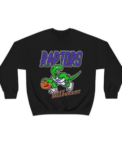 Toronto Raptors HALLOWEEN Retro NBA Crewneck Sweatshirt Hoodie Shirt Gifts for Fans