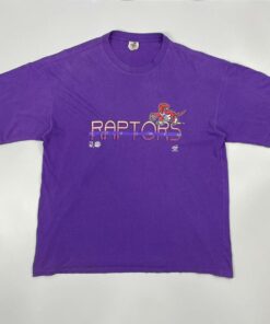 Toronto Raptors Vintage Style 1994 NBA Single Stitch Tshirt Sweatshirt Hoodie Crewneck Sweatshirt Pullover Reprinted Full Color Full Size Gifts for NBA Fans
