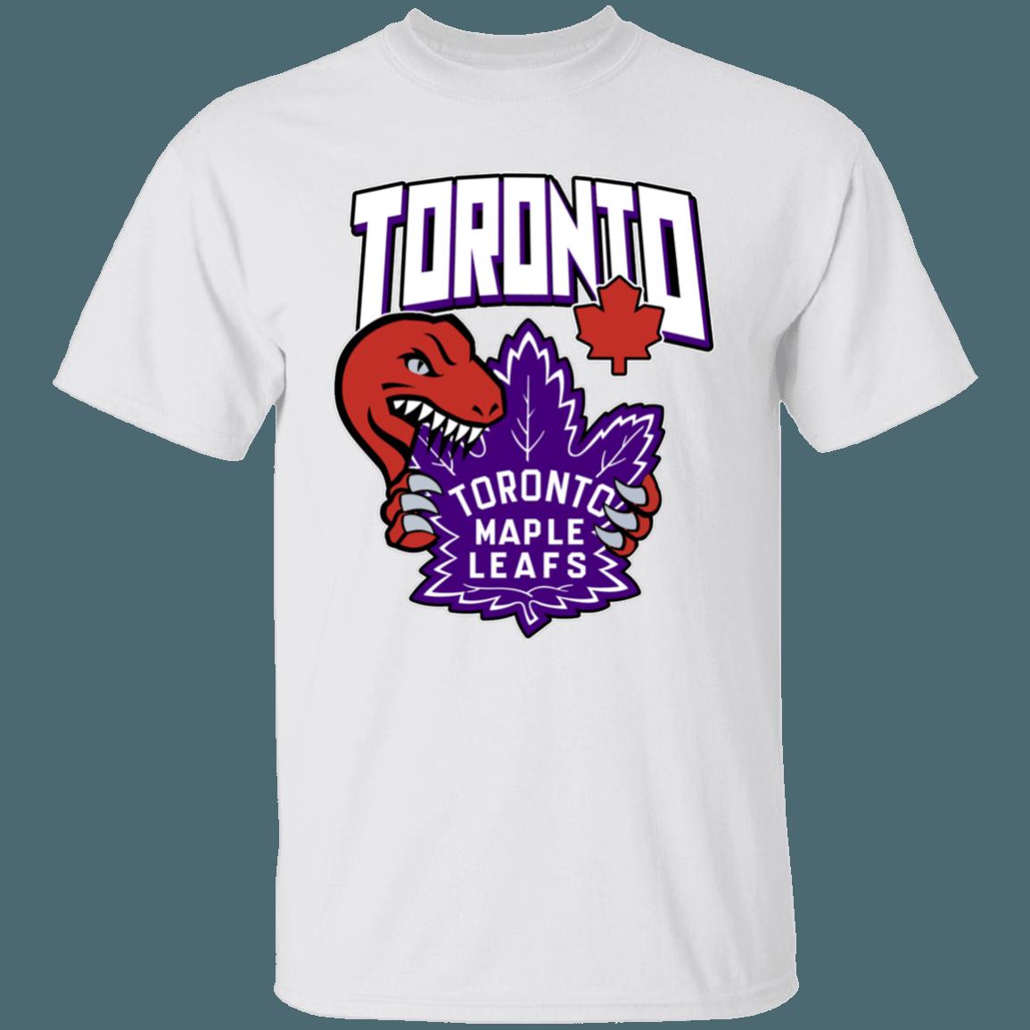 Toronto Raptors X Maple Leafs NBA NHL T-Shirt Sweatshirt Hoodie Gifts for Fans