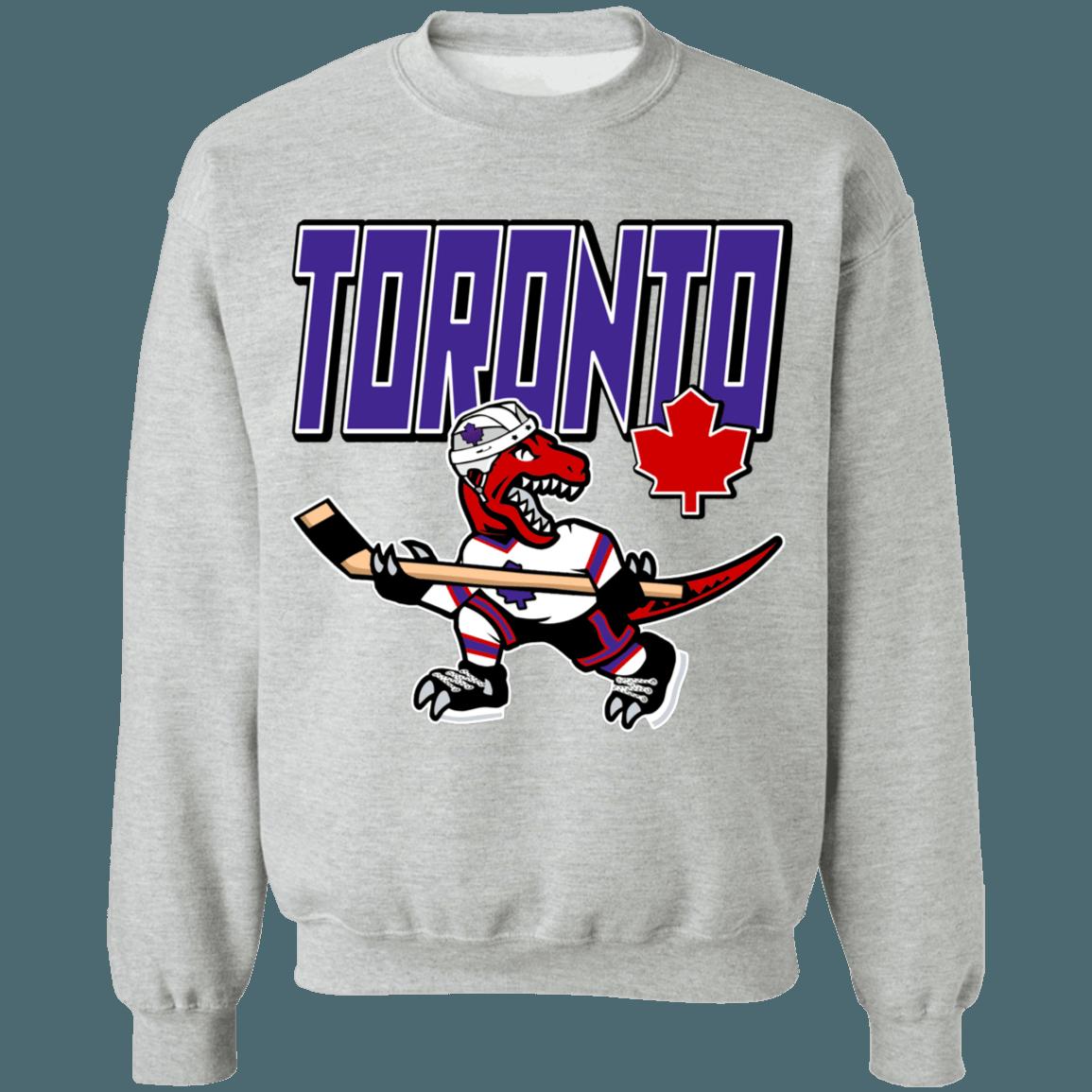 Toronto Raptors X Maple Leafs NBA X NHL Mash-Up Sweatshirt Hoodie Shirt Gifts for Fans