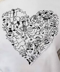 Toy Story Characters Heart Shirt, Toy Story Shirt, Disney Toy Story Shirt, Toy Story Family Shirt, Disney Trip Shirt, Disneyland Shirt