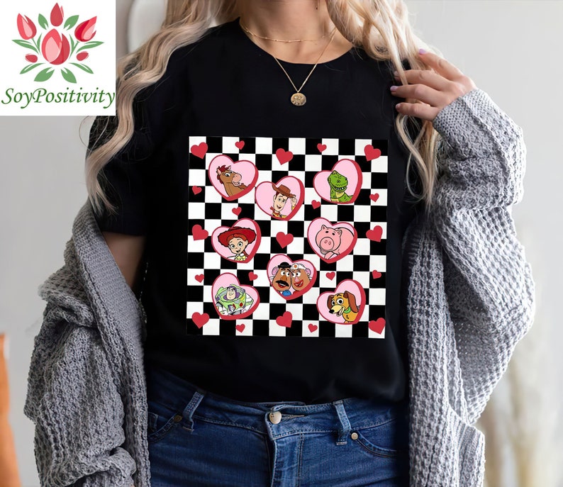 Toy Story Shirt, Disney Toy Story TShirt, Disney Toy Story Character, Disney Group Tee, Toy Story Birthday Crewneck, Valentine's Gift
