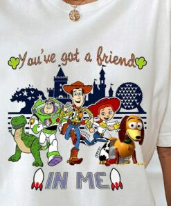 Toy Story You Have Got A Friend In Me Characters Shirt, Toy Story Short Sleeve Vacation Shirt, You Have Got A Friend In Me Disney Trip Tee