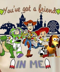 Toy Story You Have Got A Friend In Me Characters Shirt, Toy Story Short Sleeve Vacation Shirt, You Have Got A Friend In Me Disney Trip Tee
