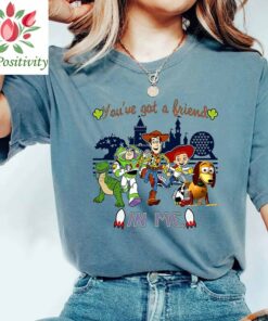Toy Story You Have Got A Friend In Me Characters Shirt, Toy Story Short Sleeve Vacation Shirt, You Have Got A Friend In Me Disney Trip Tee