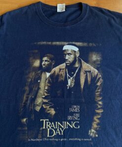 Training Day Tshirt Hoodie Crewneck Sweatshirt Reprinted Full Color Full Size Gifts for NBA Fans