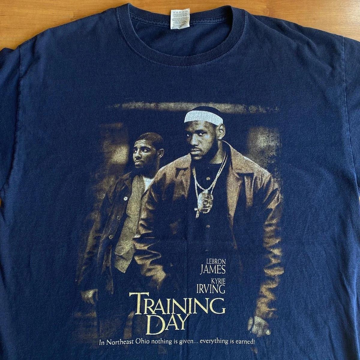 Training Day Tshirt Hoodie Crewneck Sweatshirt Reprinted Full Color Full Size Gifts for NBA Fans