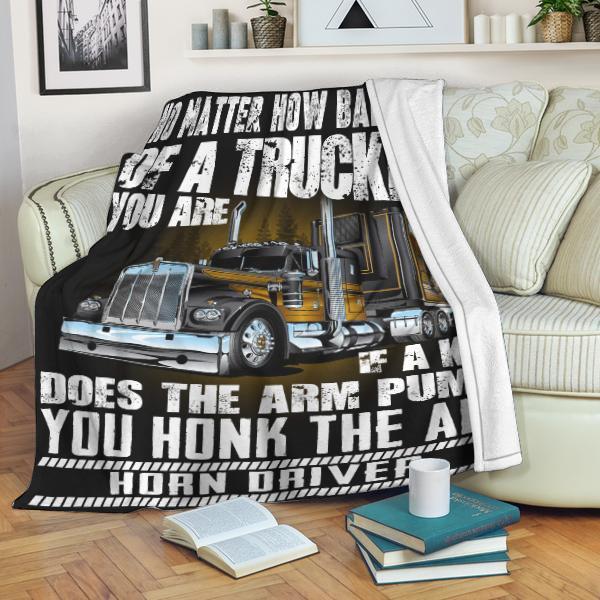 Truck Driver Blanket Gifts for Trucker