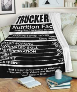 Truckdriver Blanket Truck Driver Trucker Cdl