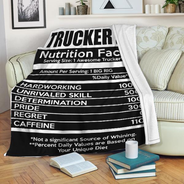 Truckdriver Blanket Truck Driver Trucker Cdl
