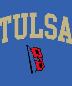 Tulsa State Hurricanes Basic Block Shirt Sweatshirt Pullover Hoodie Reprinted Full Color Full Size