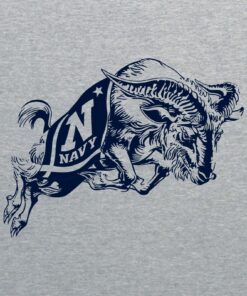 US Navy Midshipmen Primary Logo Ladies Shirt Sweatshirt Pullover Hoodie Reprinted Full Color Full Size