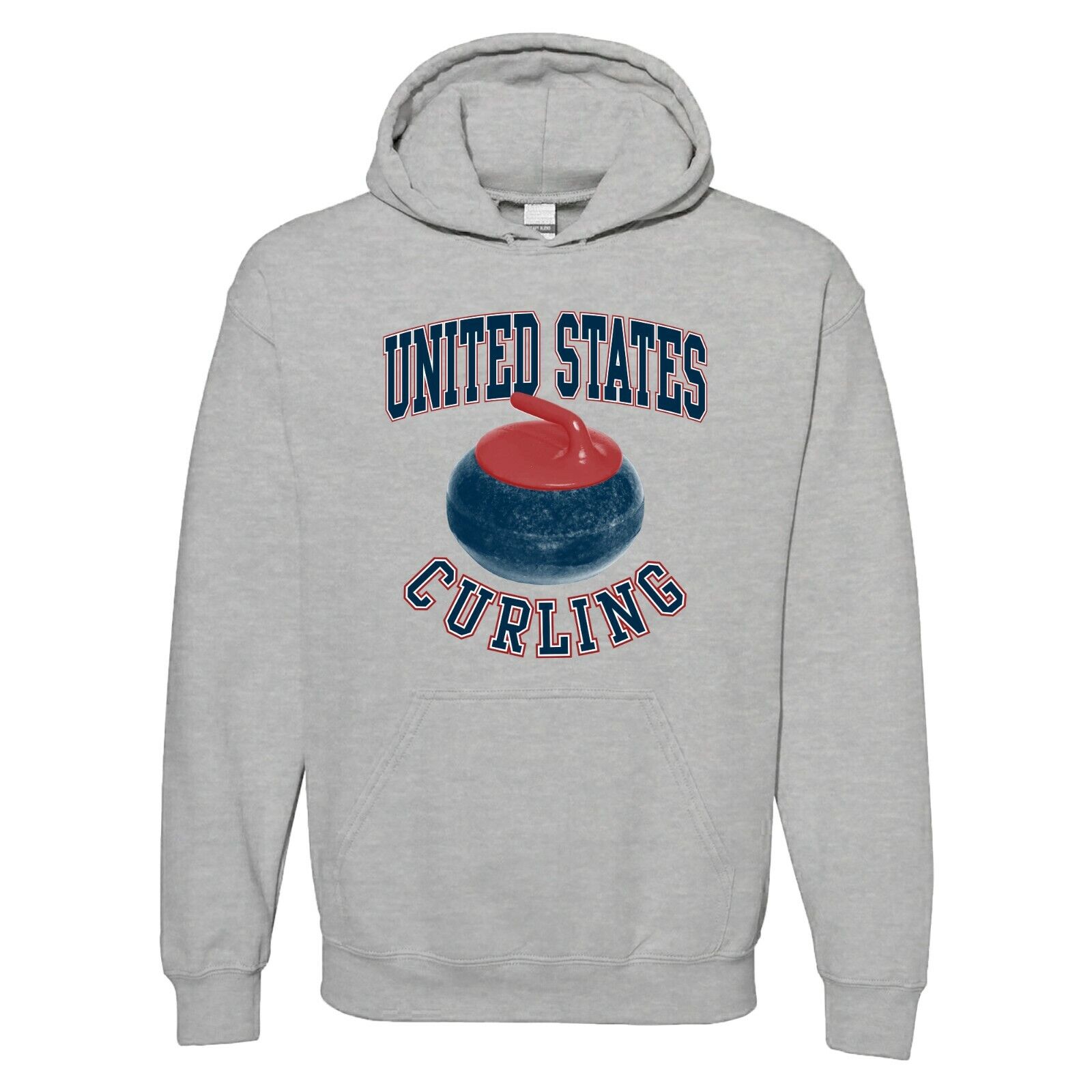 USA Curling Winter Sports Games Shirt Sweatshirt Pullover Hoodie Reprinted Full Color Full Size