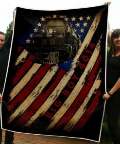 Union Pacific Big Boy Railroad Blanket