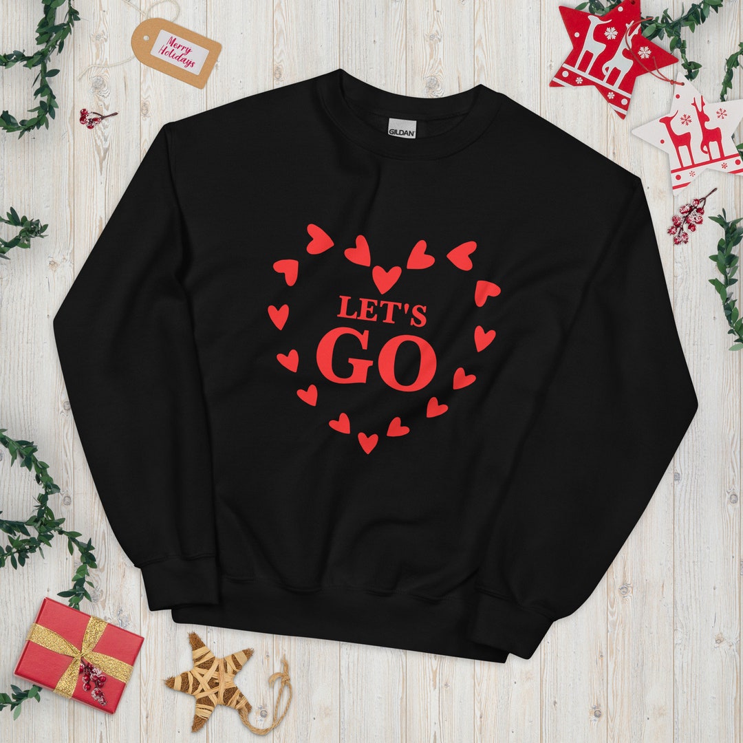 Unisex Cozy Sweater With Print Design LETSGO Sweatshirt