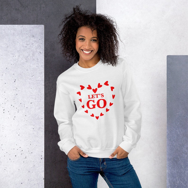 Unisex Cozy Sweater With Print Design LETSGO Sweatshirt - Image 4