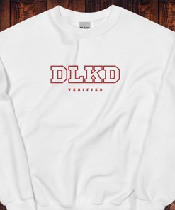 Unisex Cute "Dlkd" Sweatshirt - Valentine's Day Gift for Her