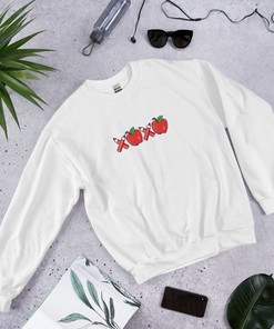 Unisex Valentine's Sweatshirt, XoXo Valentine's Sweater, Teacher Valentine Sweater