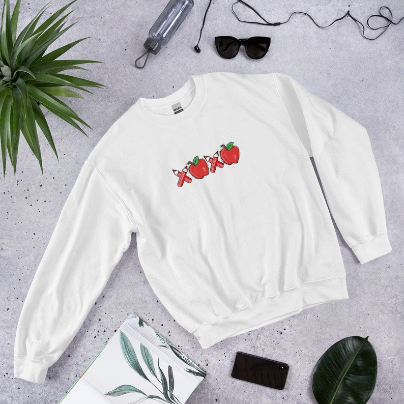 Unisex Valentine's Sweatshirt, XoXo Valentine's Sweater, Teacher Valentine Sweater - Image 2