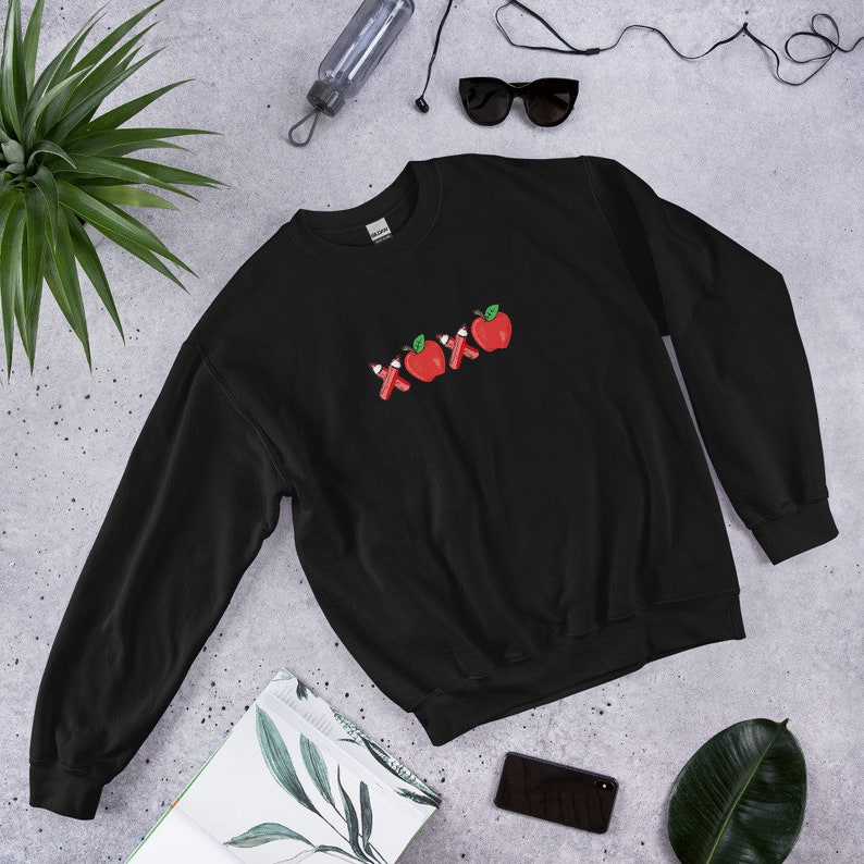 Unisex Valentine's Sweatshirt, XoXo Valentine's Sweater, Teacher Valentine Sweater - Image 3