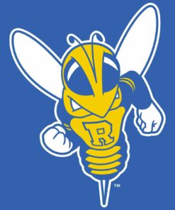 University of Rochester Yellowjackets Primary Logo - College Youth Shirt Sweatshirt Pullover Hoodie Reprinted Full Color Full Size