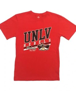 Unlv Rebels Basketball T-Shirt Sweatshirt Pullover Hoodie Reprinted Full Color Full Size Gift For NCAA Fans