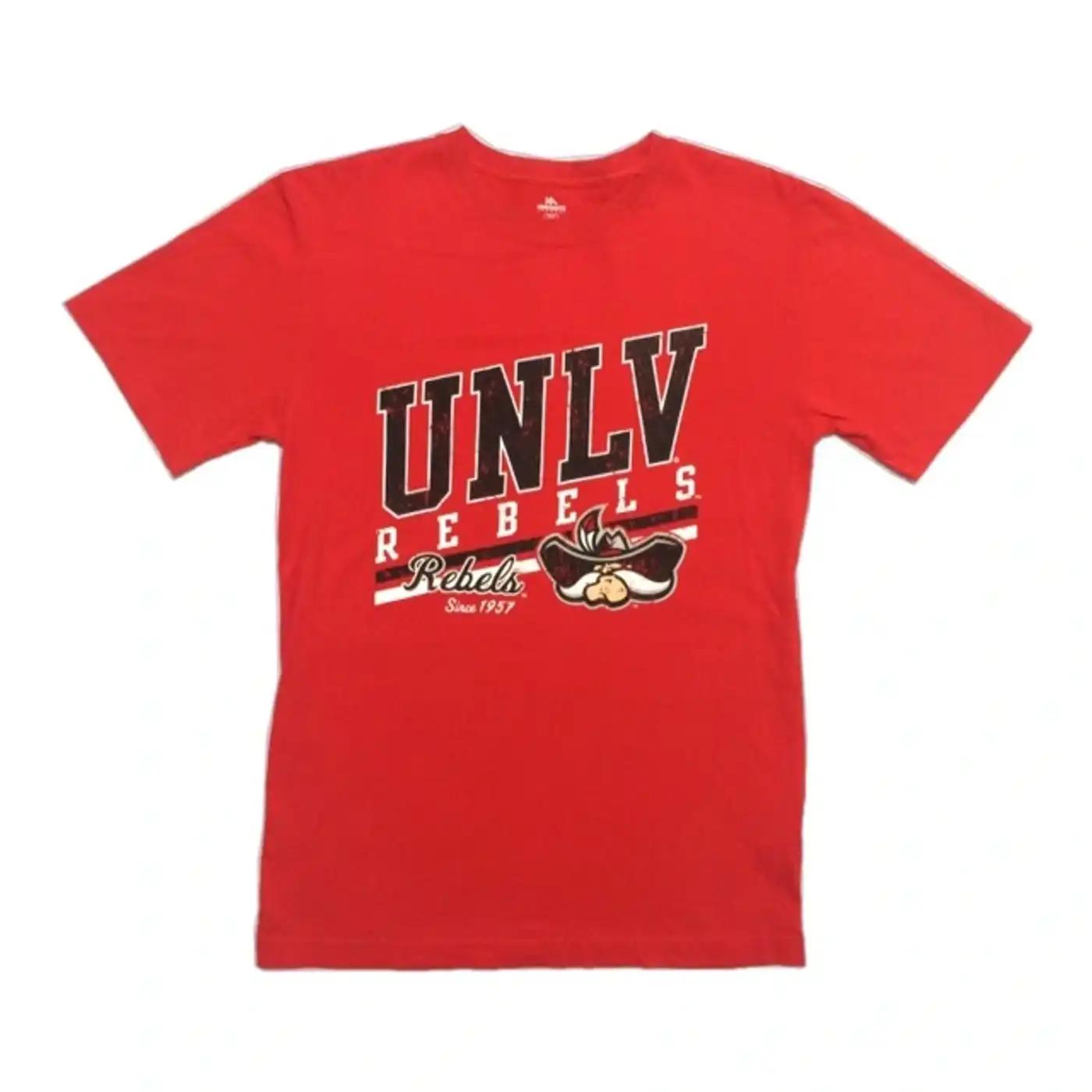 Unlv Rebels Basketball T-Shirt Sweatshirt Pullover Hoodie Reprinted Full Color Full Size Gift For NCAA Fans