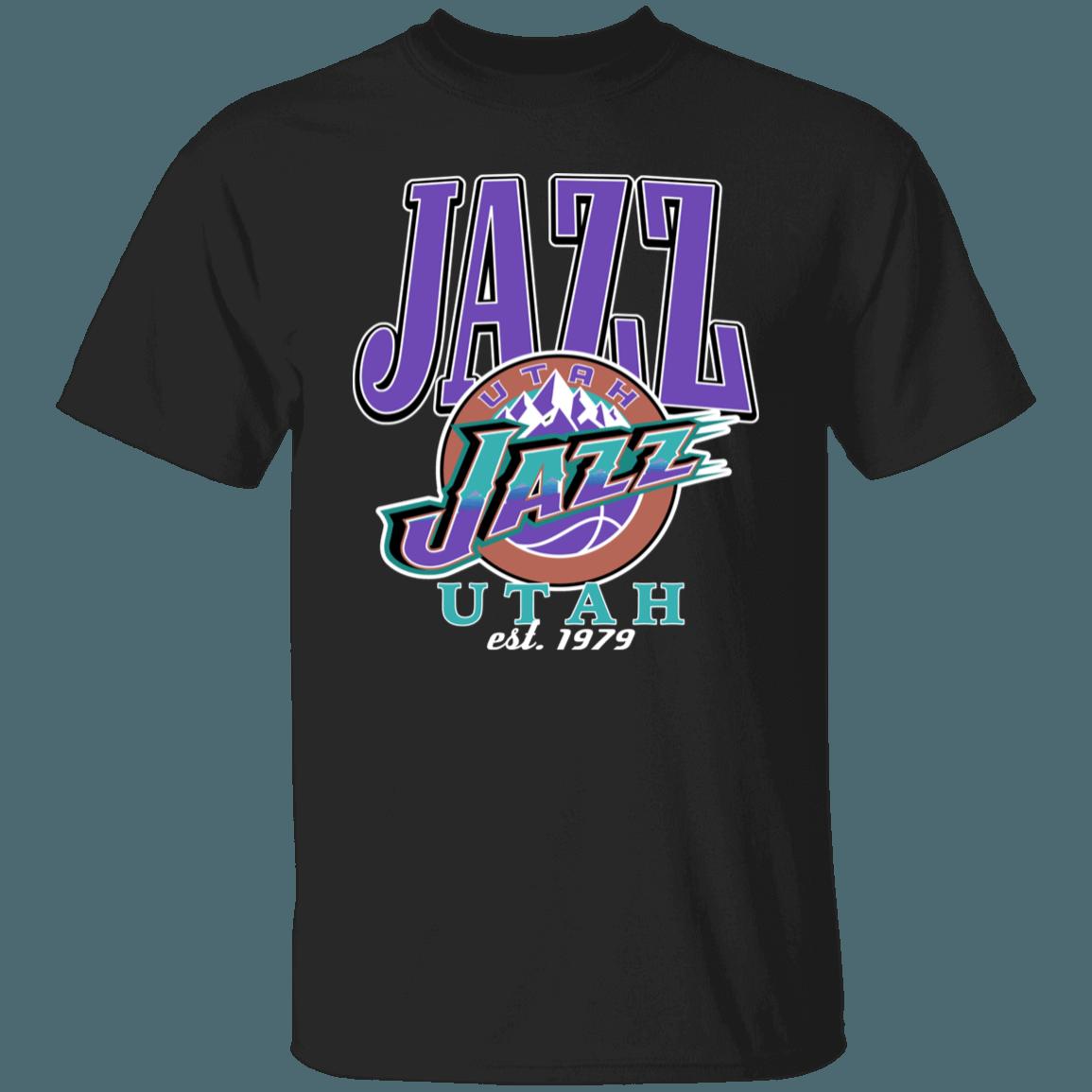 Utah Jazz 1979 Retro NBA T-Shirt Sweatshirt Hoodie Gifts for Fans