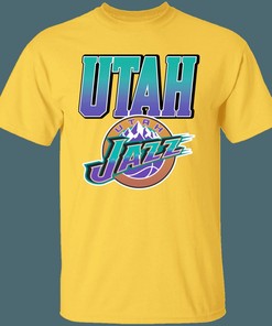 Utah Jazz Retro NBA T-Shirt Sweatshirt Hoodie Gifts for Fans