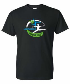 Uzbekistan Gymnastics - Summer Games Rhythmic Shirt Sweatshirt Pullover Hoodie Reprinted Full Color Full Size