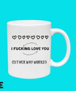 Valentine Gift For Her, Funny Mug Wife, Wife Gift, Wife Mug, Women Gift For Wife, Girlfriend Gift, I Love Fucking You