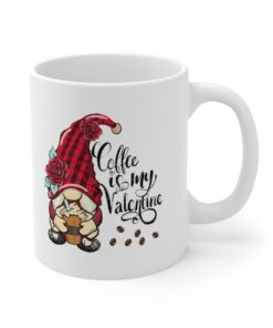 Valentine Gnome Mug, Valentines Mug, Valentines Gift, Gift For Him, Valentines Day Gift, Anniversary Gift, Coffee Lover