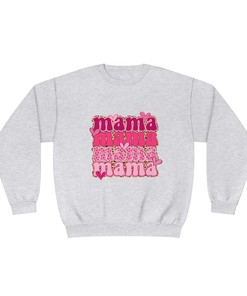 Valentine Mama Unisex Crewneck Sweatshirt