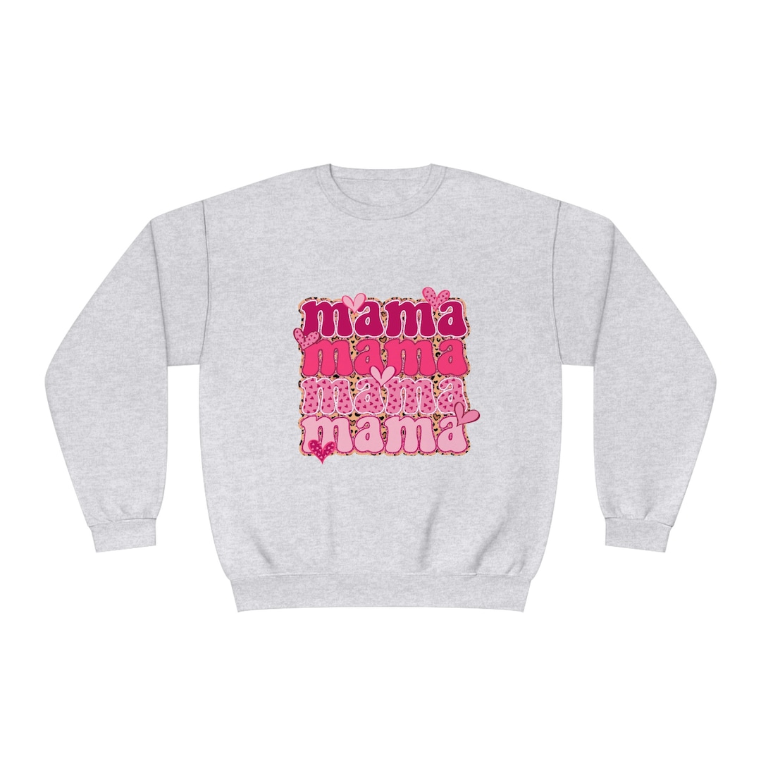 Valentine Mama Unisex Crewneck Sweatshirt