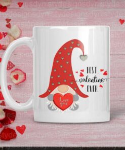 Valentines Best Valentine Ever Add Your Own Text Mug Instant Digital Design Template Sublimation