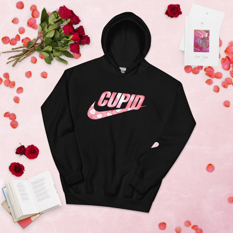 Valentines Day Custom Cupid Love Sweatshirt Unisex Hoodie - Image 2