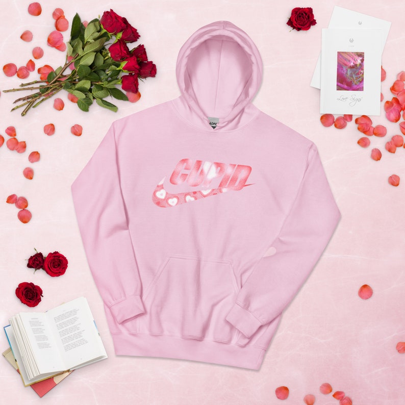 Valentines Day Custom Cupid Love Sweatshirt Unisex Hoodie - Image 4
