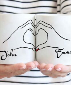 Valentine's Day Customized Together And Forever Couples Coffee Mug Gift For Couples Gift For Anniversary To My Wife Gift
