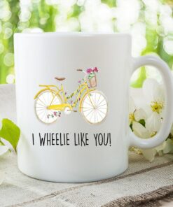 Valentines Day Gift, Valentines Day, I Wheelie Like You, Valentines Coffee Mug, Valentines Mug, Gifts For Her