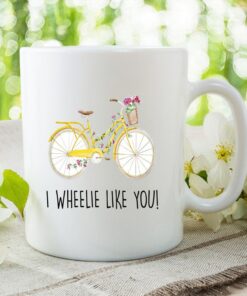 Valentines Day Gift, Valentines Day, I Wheelie Like You, Valentines Coffee Mug, Valentines Mug, Gifts For Her