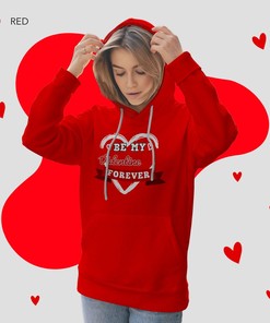Valentines Day Oversized Wife Husband Gift ideas Hoodie, Valentines Outwear Outfit, Unisex Streetwear Love Heart Hoodie