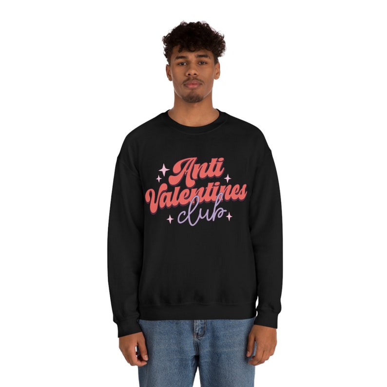 Valentine's Day Sweatshirt, Couples Sweatshirt, Valentines Gift, Love sweatshirt, Valentines Sweatshirt, Unisex Sweatshirt - Image 4