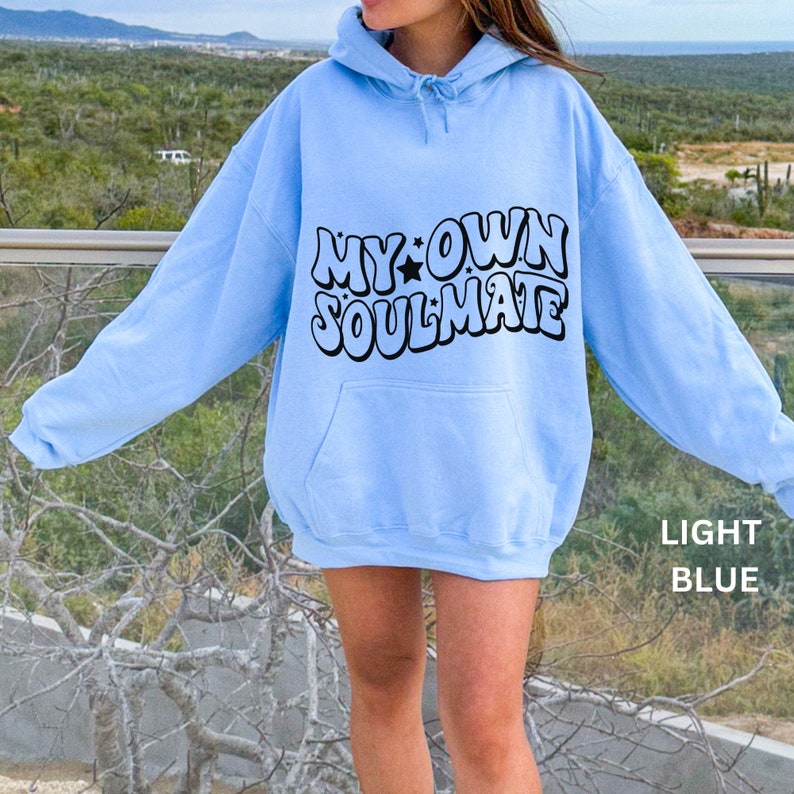 Valentines Day hoodie, my own soulmate hoodie, funny unisex Valentines Day sweatshirt, Valentines Day Shirt, teacher gift - Image 3