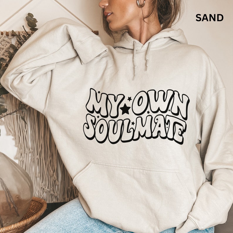 Valentines Day hoodie, my own soulmate hoodie, funny unisex Valentines Day sweatshirt, Valentines Day Shirt, teacher gift - Image 4