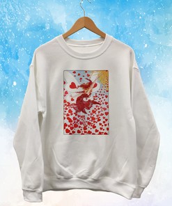 Valentines Heart Fairy Sweatshirt Unisex